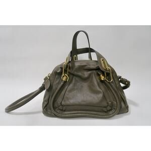 Chloe Paraty Leather Shoulder Bag